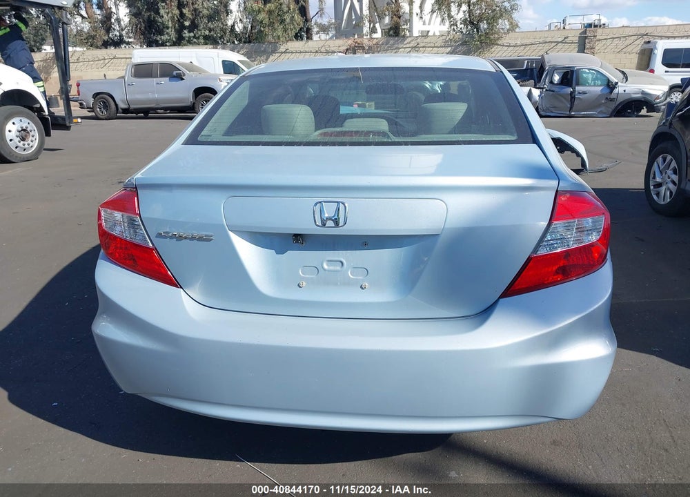 2012 HONDA CIVIC EX VIN: 19XFB2F80CE335543