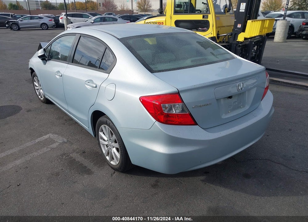 2012 HONDA CIVIC EX VIN: 19XFB2F80CE335543