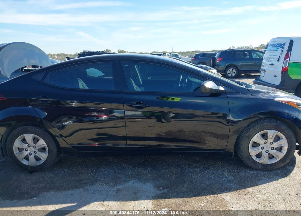 2016 HYUNDAI ELANTRA SE VIN: KMHDH4AE8GU647143