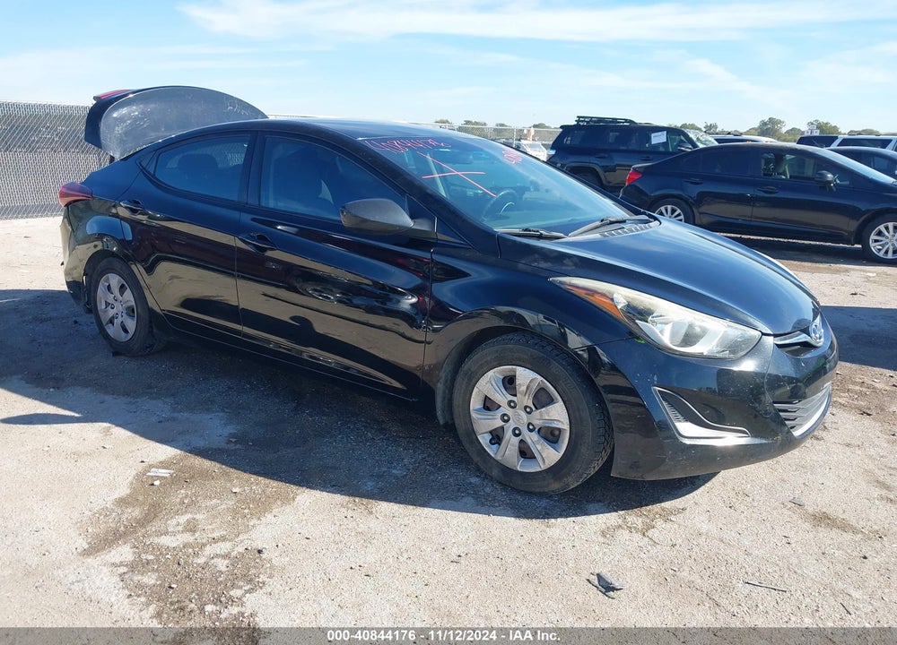 2016 HYUNDAI ELANTRA SE VIN: KMHDH4AE8GU647143
