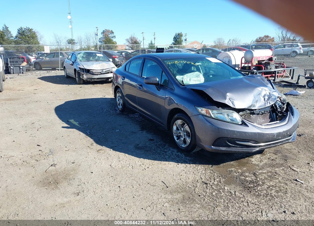 2014 HONDA CIVIC LX VIN: 2HGFB2F54EH514425