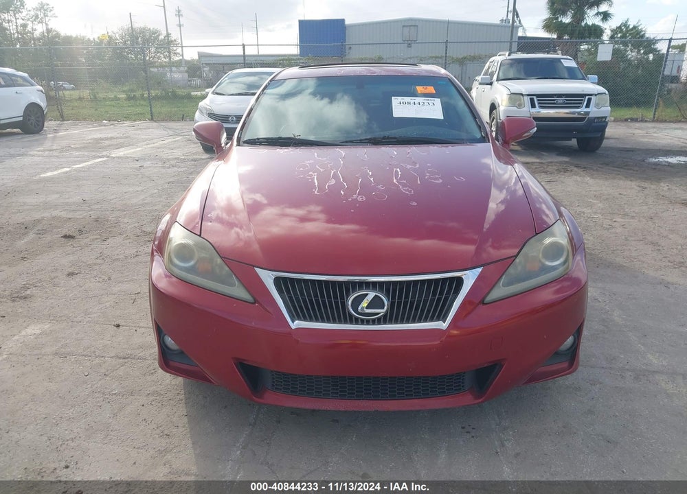 2013 LEXUS IS 250 VIN: JTHBF5C23D5190854