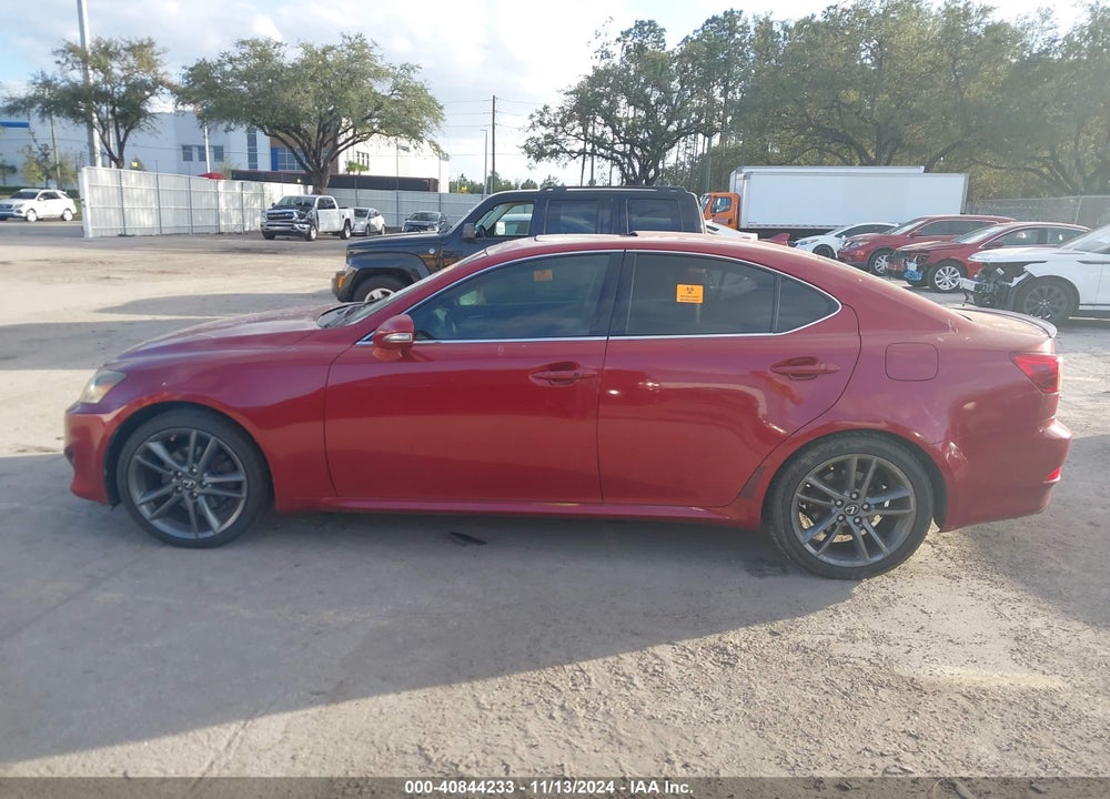 2013 LEXUS IS 250 VIN: JTHBF5C23D5190854