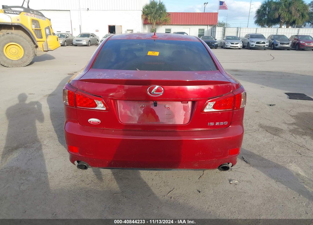 2013 LEXUS IS 250 VIN: JTHBF5C23D5190854