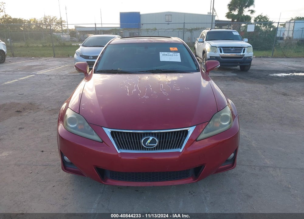 2013 LEXUS IS 250 VIN: JTHBF5C23D5190854
