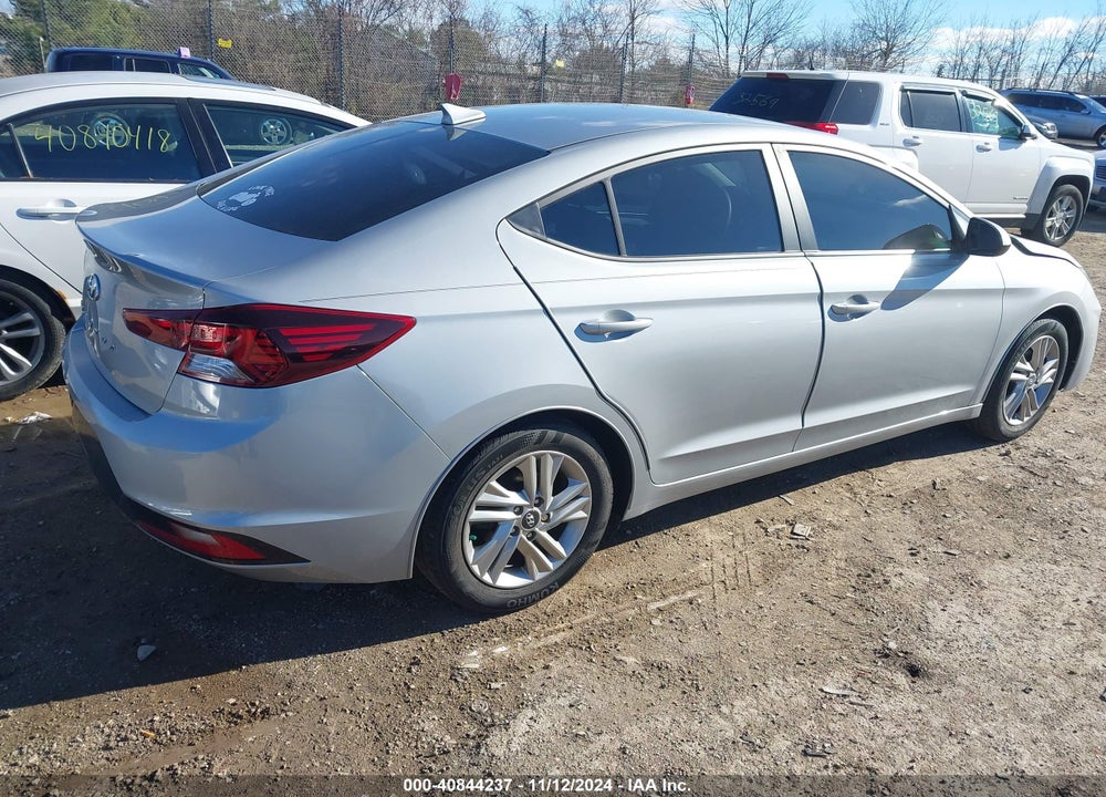 2020 HYUNDAI ELANTRA SEL VIN: KMHD84LF6LU035412
