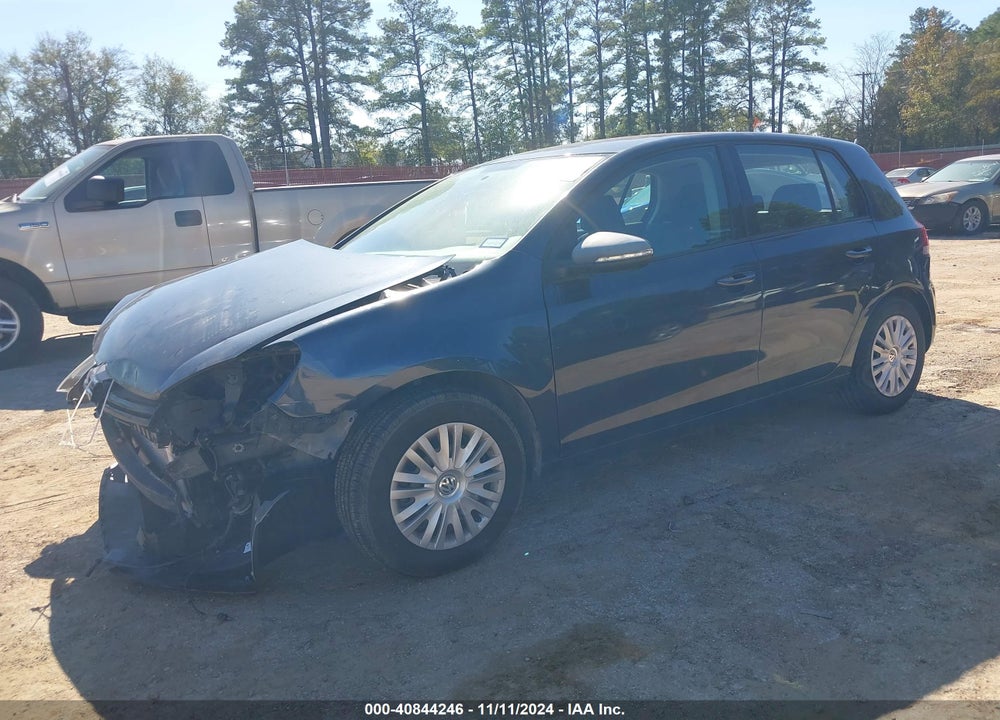 2014 VOLKSWAGEN GOLF 2.5L VIN: WVWDB7AJ7EW005549