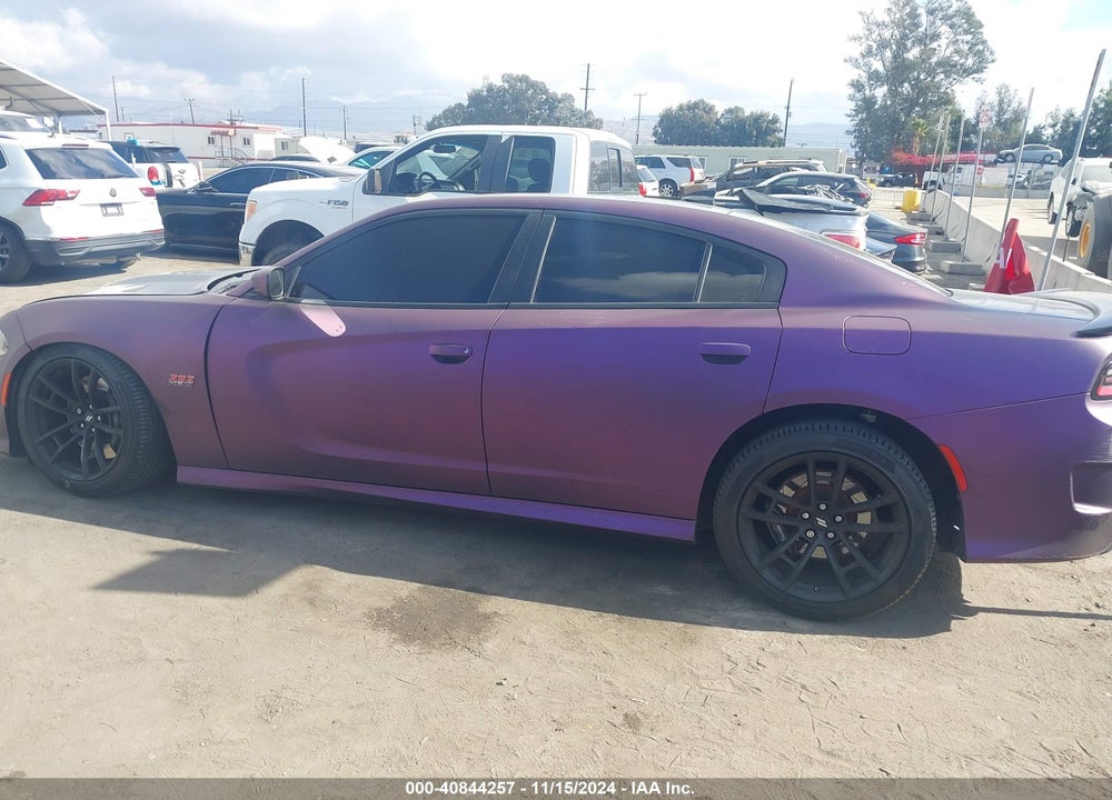 2020 DODGE CHARGER SCAT PACK RWD VIN: 2C3CDXGJ6LH228078