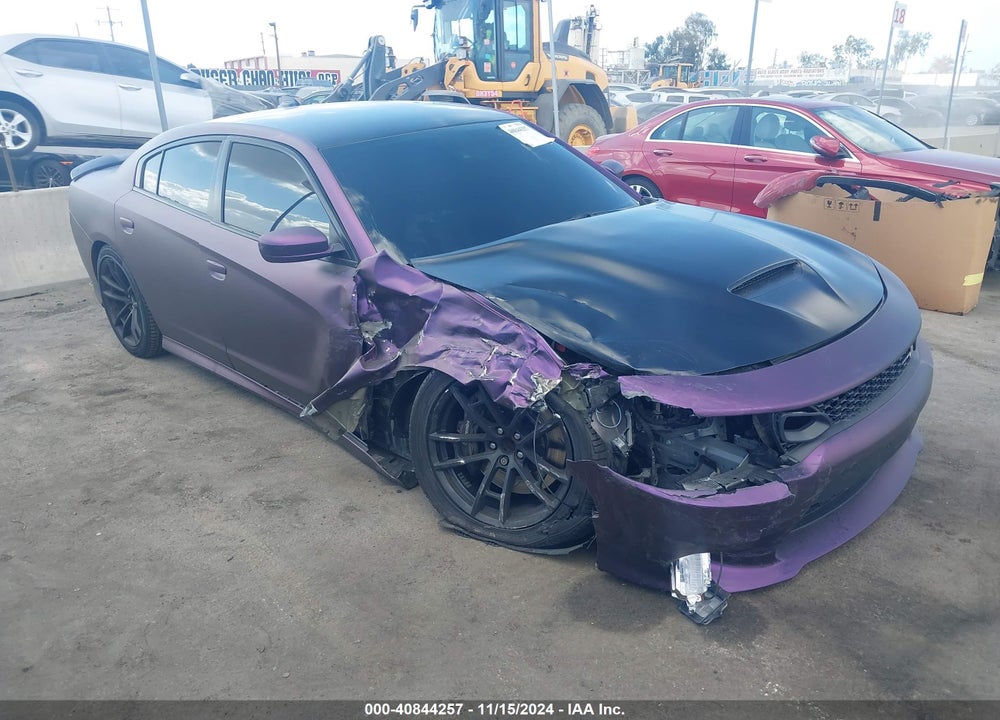 2020 DODGE CHARGER SCAT PACK RWD VIN: 2C3CDXGJ6LH228078