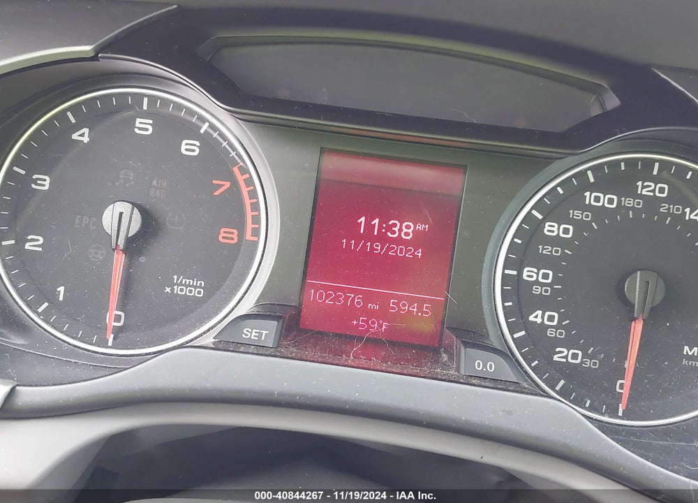 2010 AUDI A4 2.0T PREMIUM VIN: WAUBFAFL1AN037610