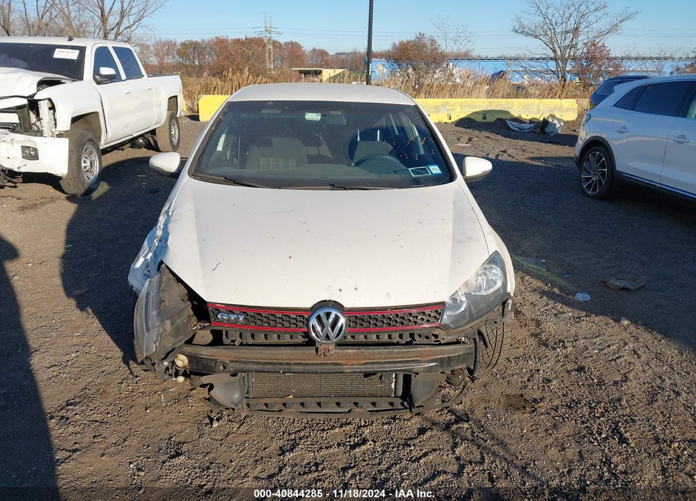 2012 VOLKSWAGEN GTI 4-DOOR VIN: WVWGD7AJXCW133708