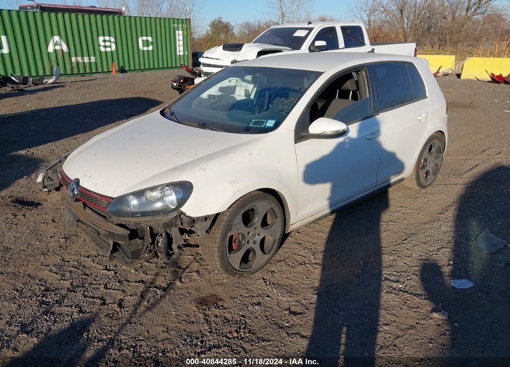 2012 VOLKSWAGEN GTI 4-DOOR VIN: WVWGD7AJXCW133708