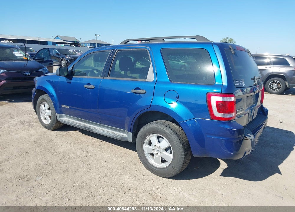 2008 FORD ESCAPE XLS/XLS MANUAL VIN: 1FMCU02Z48KB78258