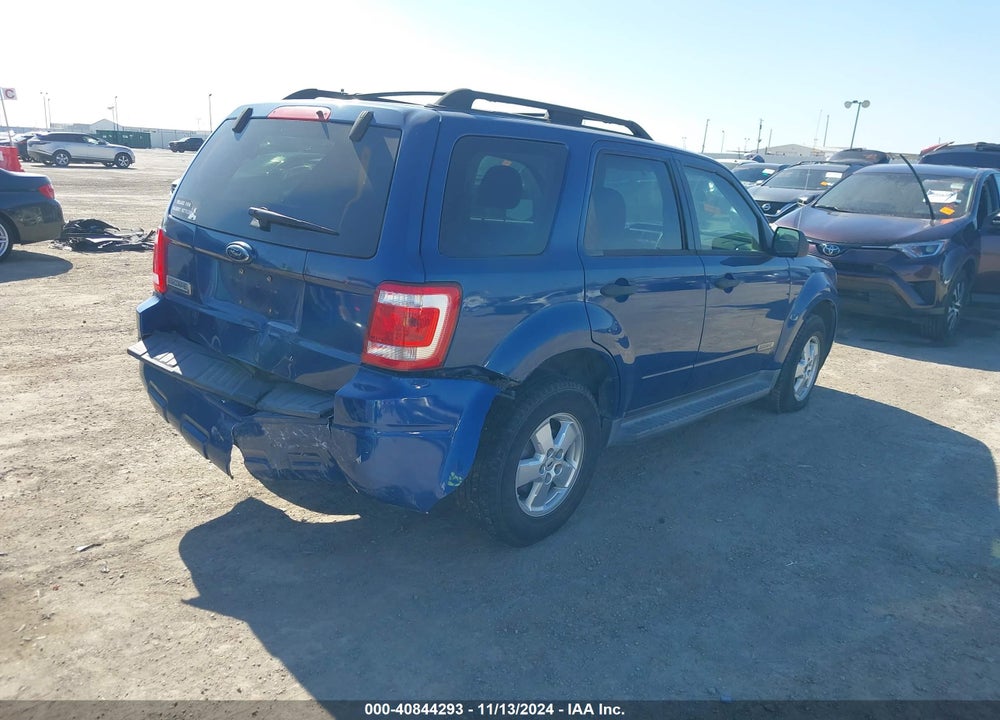 2008 FORD ESCAPE XLS/XLS MANUAL VIN: 1FMCU02Z48KB78258