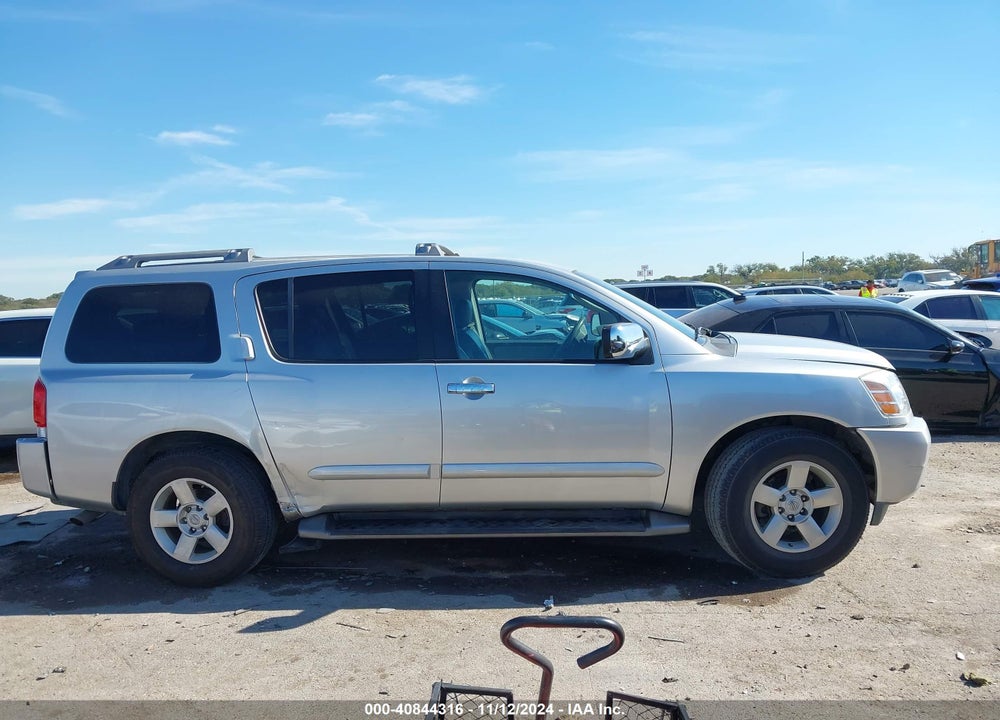 2004 NISSAN PATHFINDER ARMADA SE VIN: 5N1AA08A54N743899
