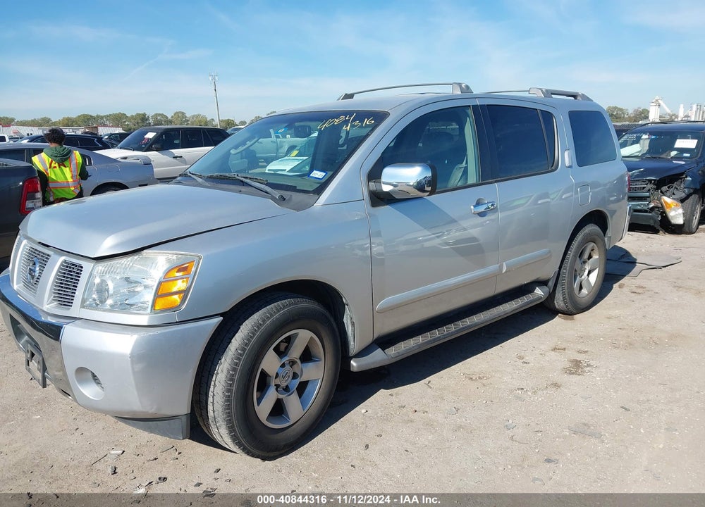2004 NISSAN PATHFINDER ARMADA SE VIN: 5N1AA08A54N743899