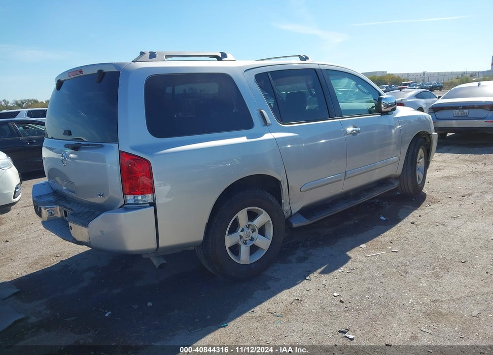2004 NISSAN PATHFINDER ARMADA SE VIN: 5N1AA08A54N743899
