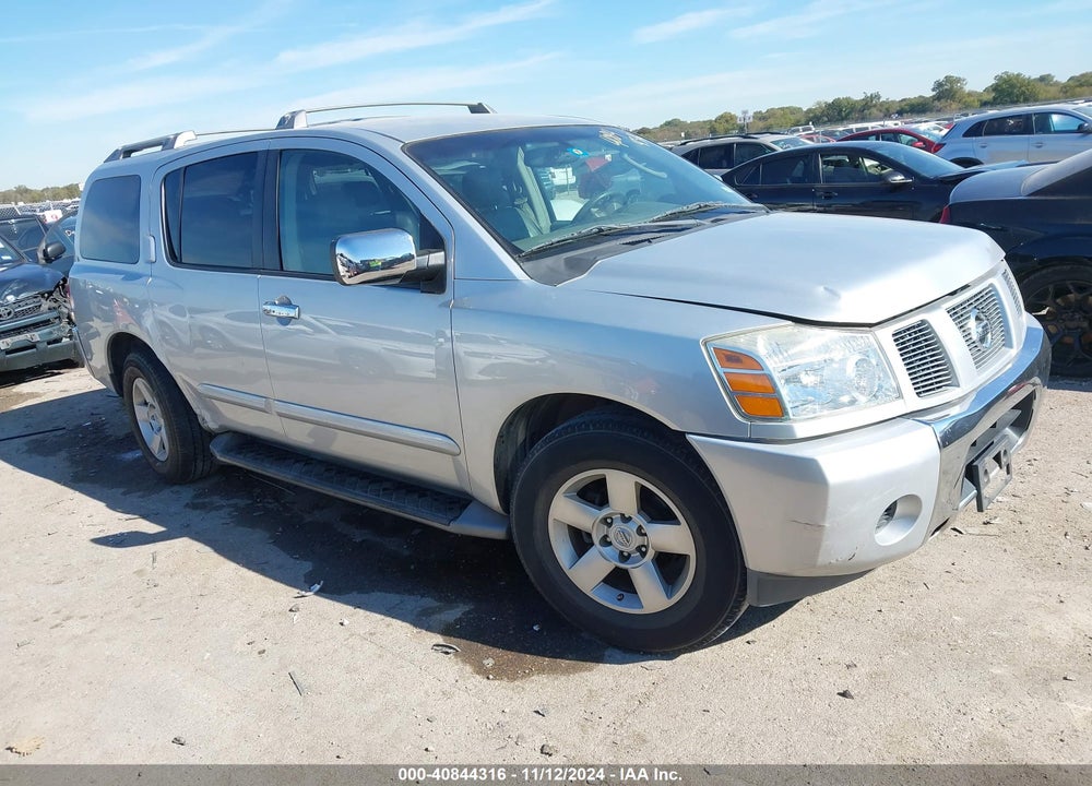 2004 NISSAN PATHFINDER ARMADA SE VIN: 5N1AA08A54N743899