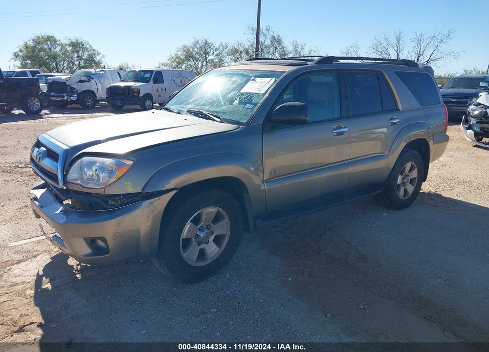 2007 TOYOTA 4RUNNER SR5 V6 VIN: JTEZU14R978080450