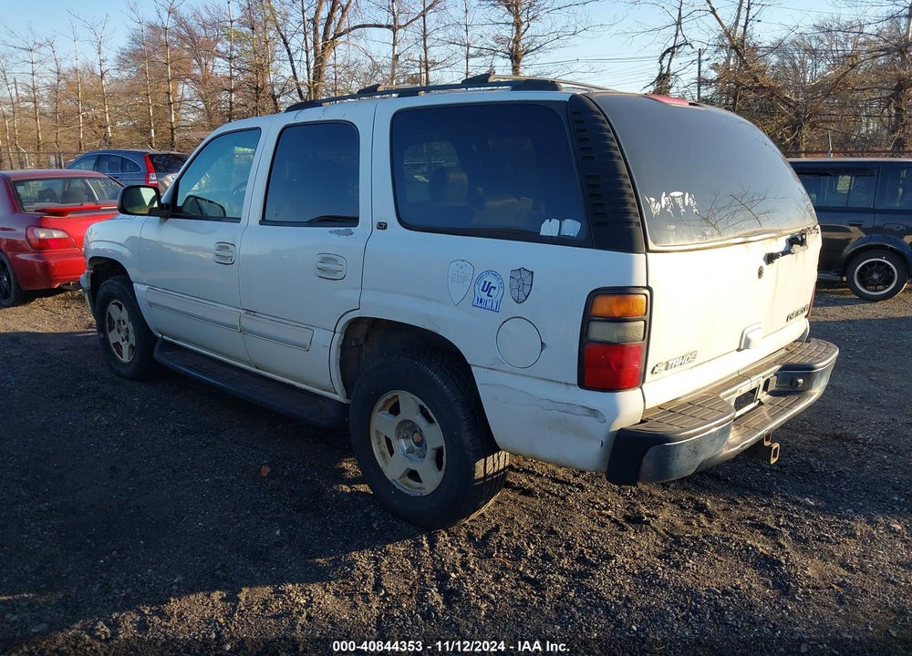 2004 CHEVROLET TAHOE LT VIN: 1GNEK13Z34R322897