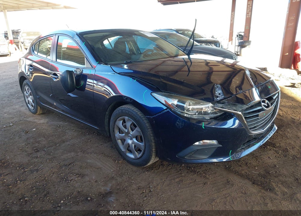 2015 MAZDA 3 I SPORT VIN: 3MZBM1K71FM147282
