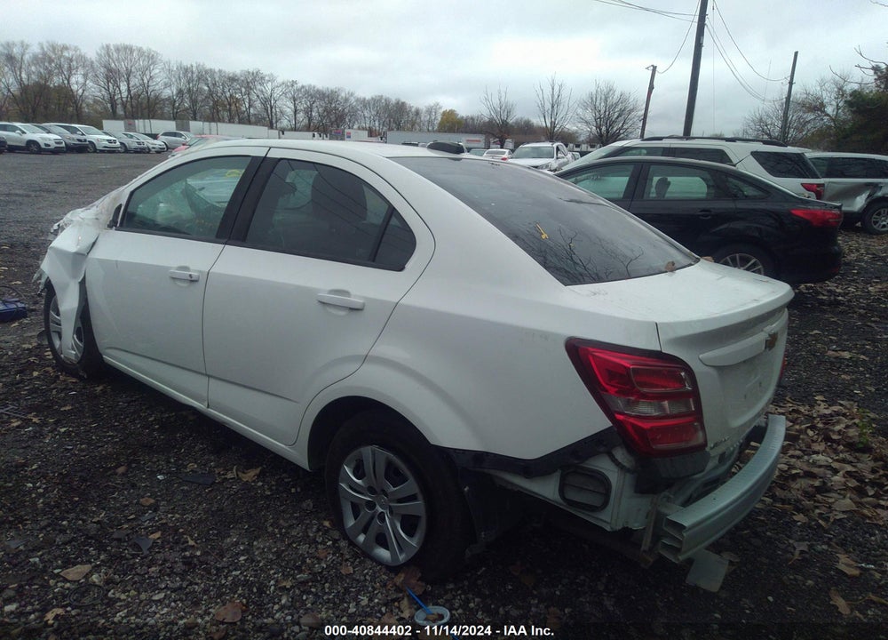 2017 CHEVROLET SONIC VIN: 1G1JB5SG5H4159146