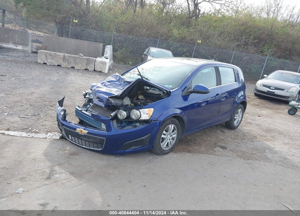 2014 CHEVROLET SONIC LT AUTO VIN: 1G1JC6SB7E4123221