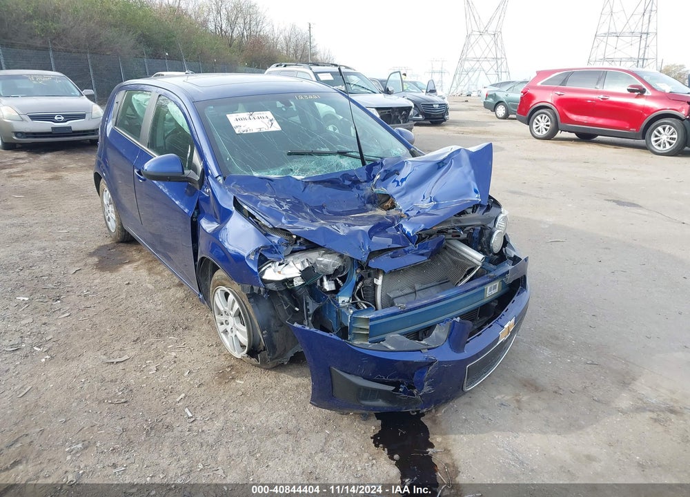 2014 CHEVROLET SONIC LT AUTO VIN: 1G1JC6SB7E4123221