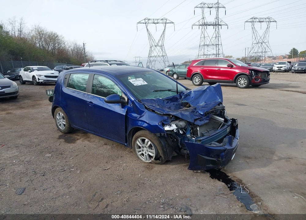 2014 CHEVROLET SONIC LT AUTO VIN: 1G1JC6SB7E4123221