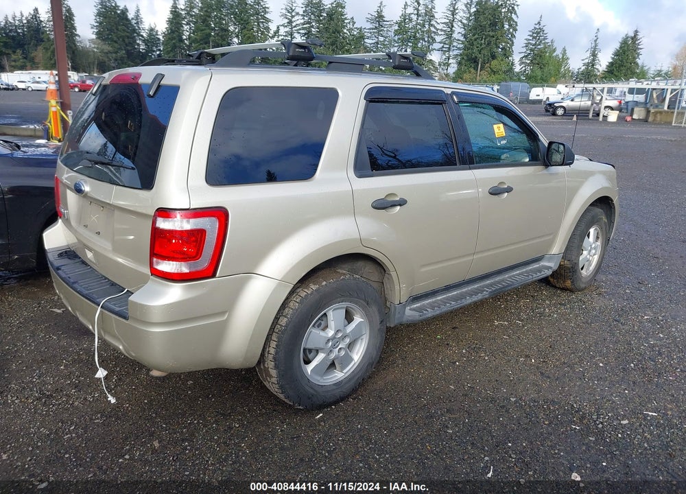 2011 FORD ESCAPE XLT AUTOMATIC VIN: 1FMCU9D74BKA95176