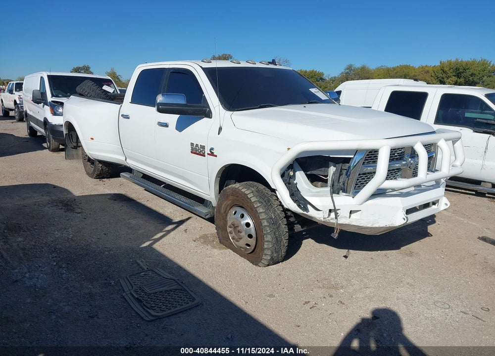 2018 RAM 3500 LAIE  4X4 8' BOX VIN: 3C63RRJL7JG305323