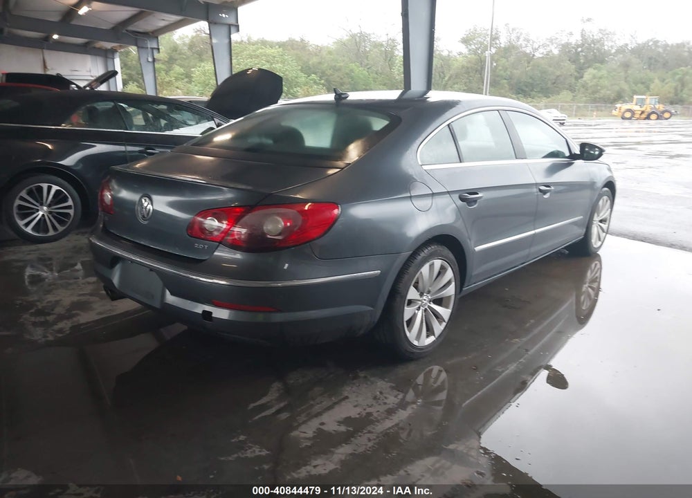 2012 VOLKSWAGEN CC SPORT VIN: WVWMN7AN6CE526260