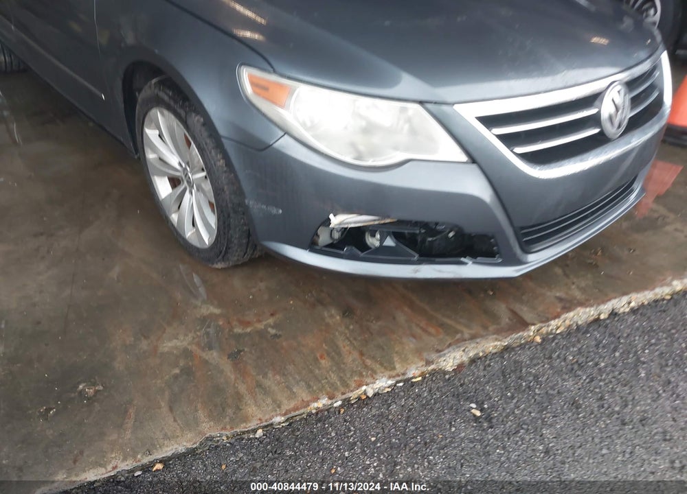 2012 VOLKSWAGEN CC SPORT VIN: WVWMN7AN6CE526260