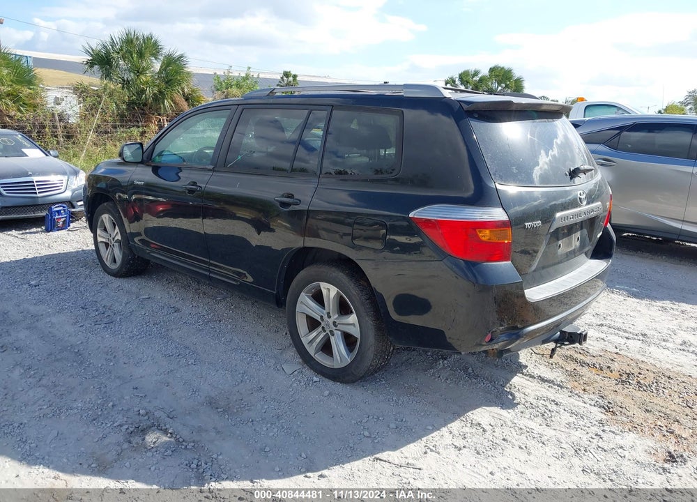 2008 TOYOTA HIGHLANDER SPORT VIN: JTEES43A282001867