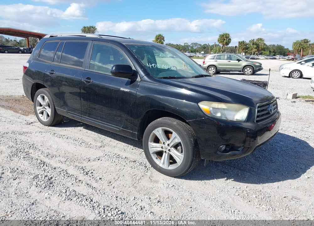 2008 TOYOTA HIGHLANDER SPORT VIN: JTEES43A282001867