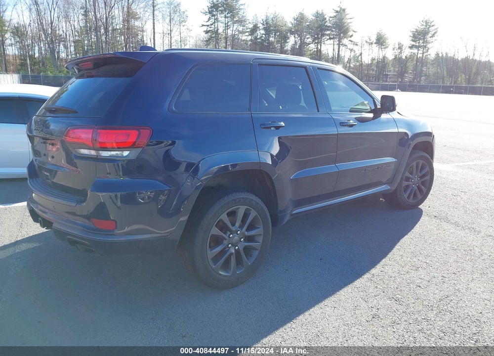 2018 JEEP GRAND CHEROKEE HIGH ALTITUDE 4X4 VIN: 1C4RJFCG9JC437060