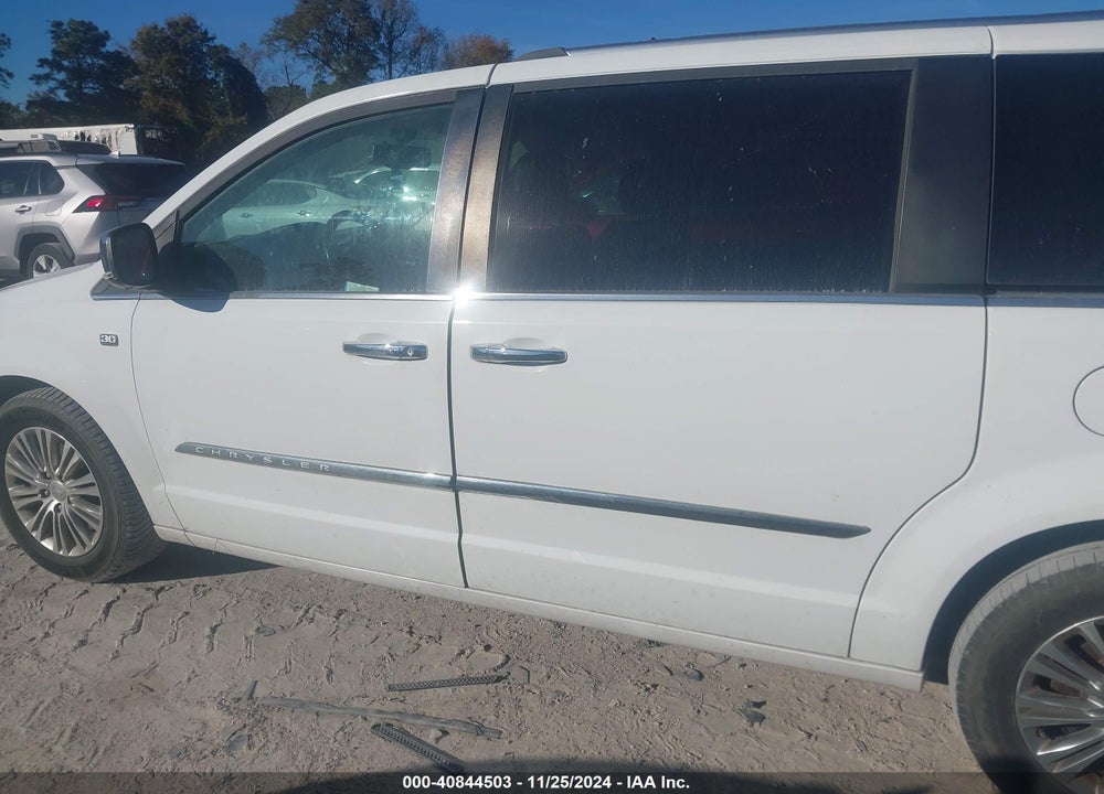 2014 CHRYSLER TOWN & COUNTRY TOURING-L 30TH ANNIVERSARY VIN: 2C4RC1CG0ER224573