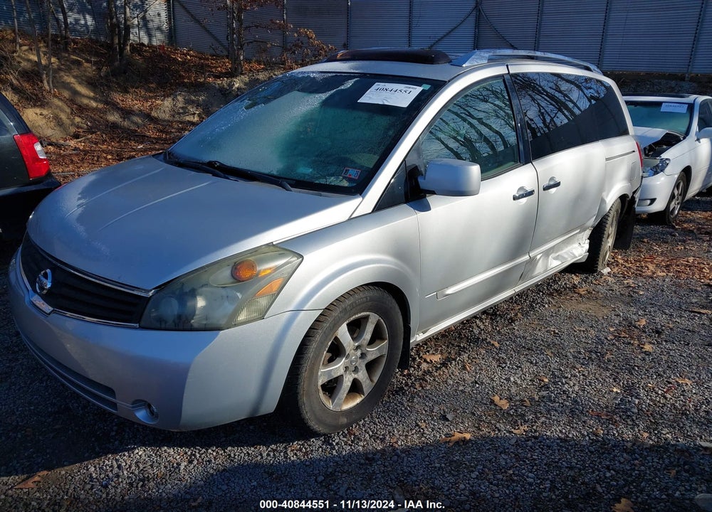 2007 NISSAN QUEST 3.5 SE VIN: 5N1BV28U87N140027
