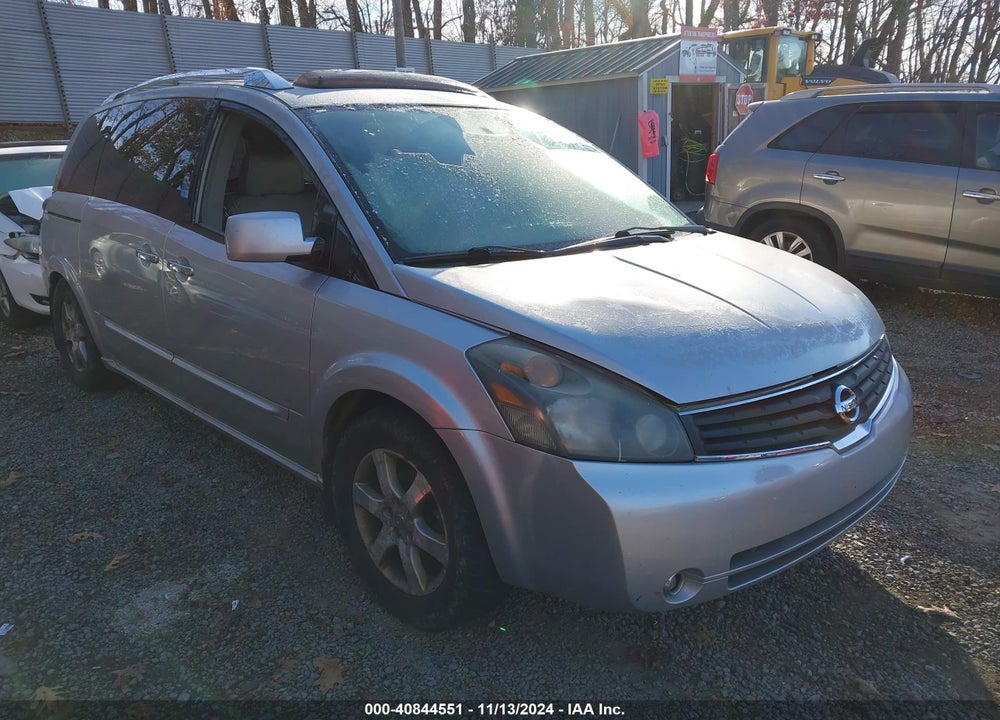 2007 NISSAN QUEST 3.5 SE VIN: 5N1BV28U87N140027
