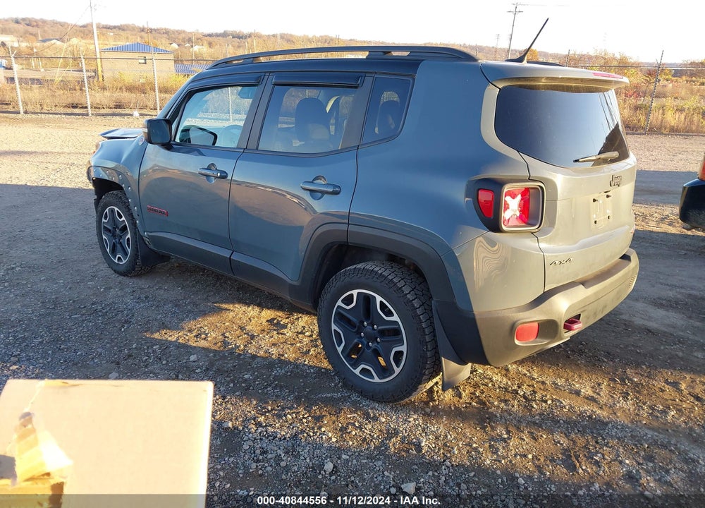 2017 JEEP RENEGADE TRAILHAWK 4X4 VIN: ZACCJBCB5HPE68945