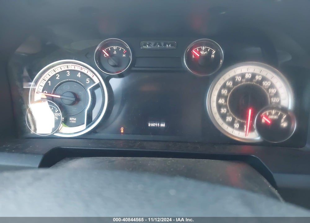 2014 RAM 2500 BIG HORN VIN: 3C6UR5DLXEG272509