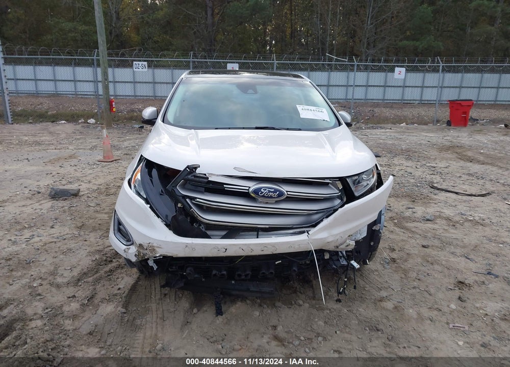 2016 FORD EDGE TITANIUM VIN: 2FMPK3K84GBB47830