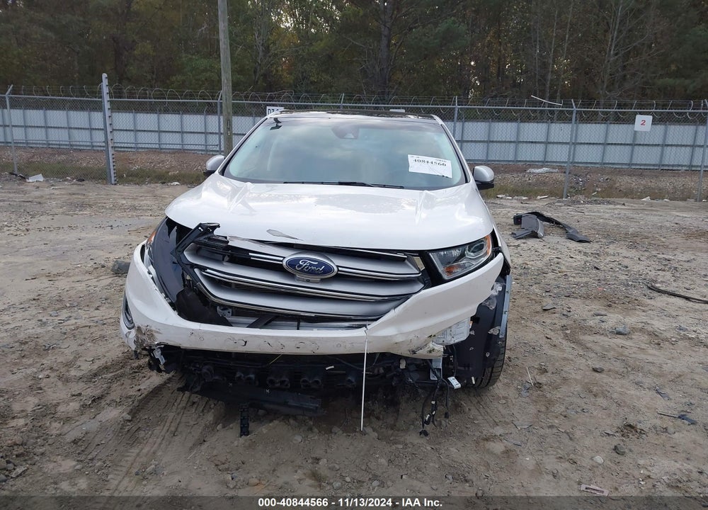 2016 FORD EDGE TITANIUM VIN: 2FMPK3K84GBB47830