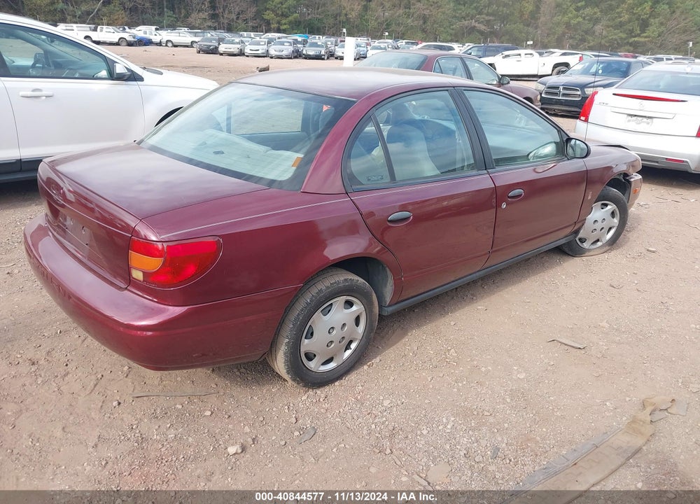 2001 SATURN SL1 VIN: 1G8ZH52801Z275598