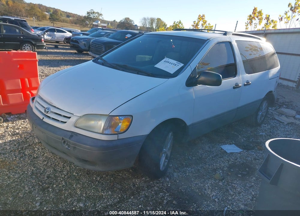 2003 TOYOTA SIENNA CE VIN: 4T3ZF19C33U522694