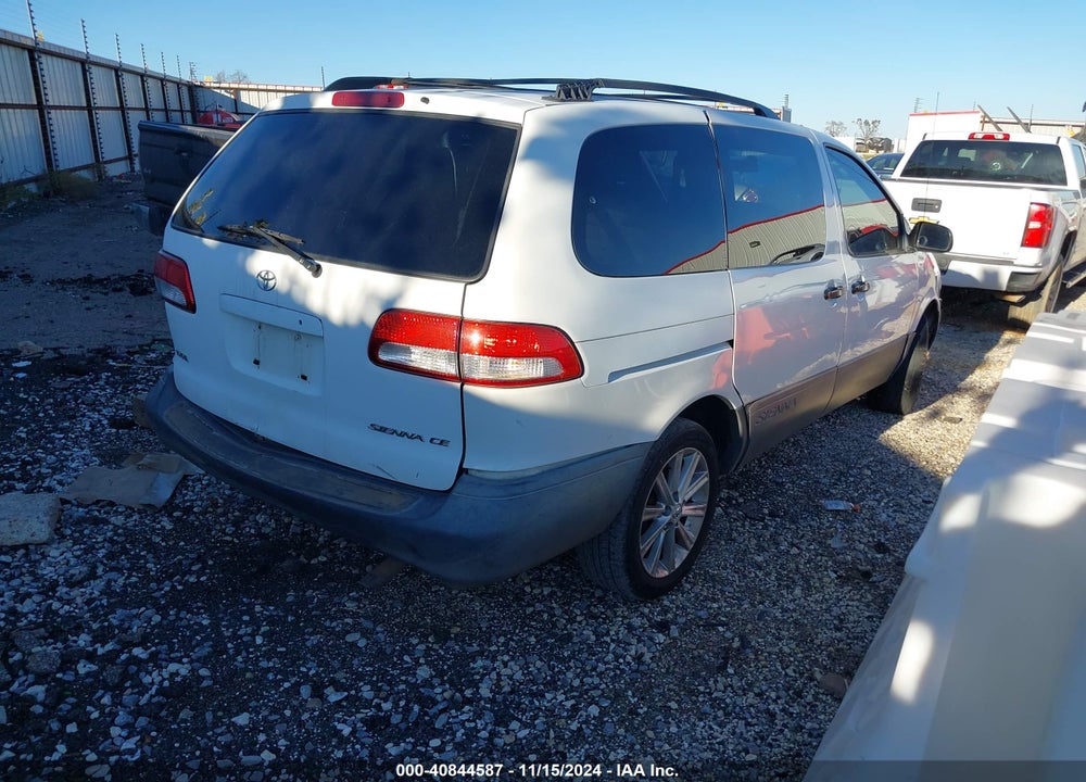 2003 TOYOTA SIENNA CE VIN: 4T3ZF19C33U522694