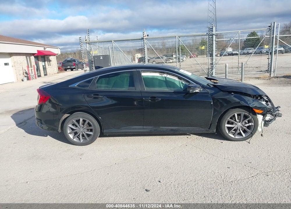 2019 HONDA CIVIC EX VIN: 19XFC1F33KE005499