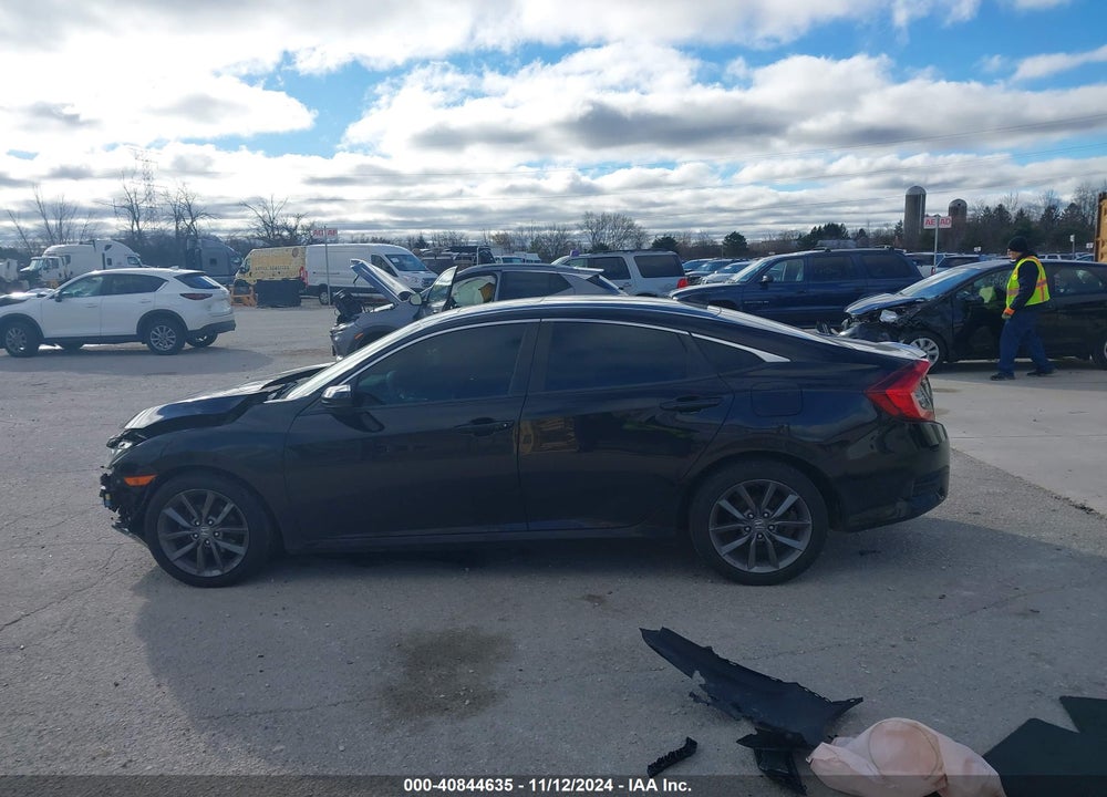 2019 HONDA CIVIC EX VIN: 19XFC1F33KE005499