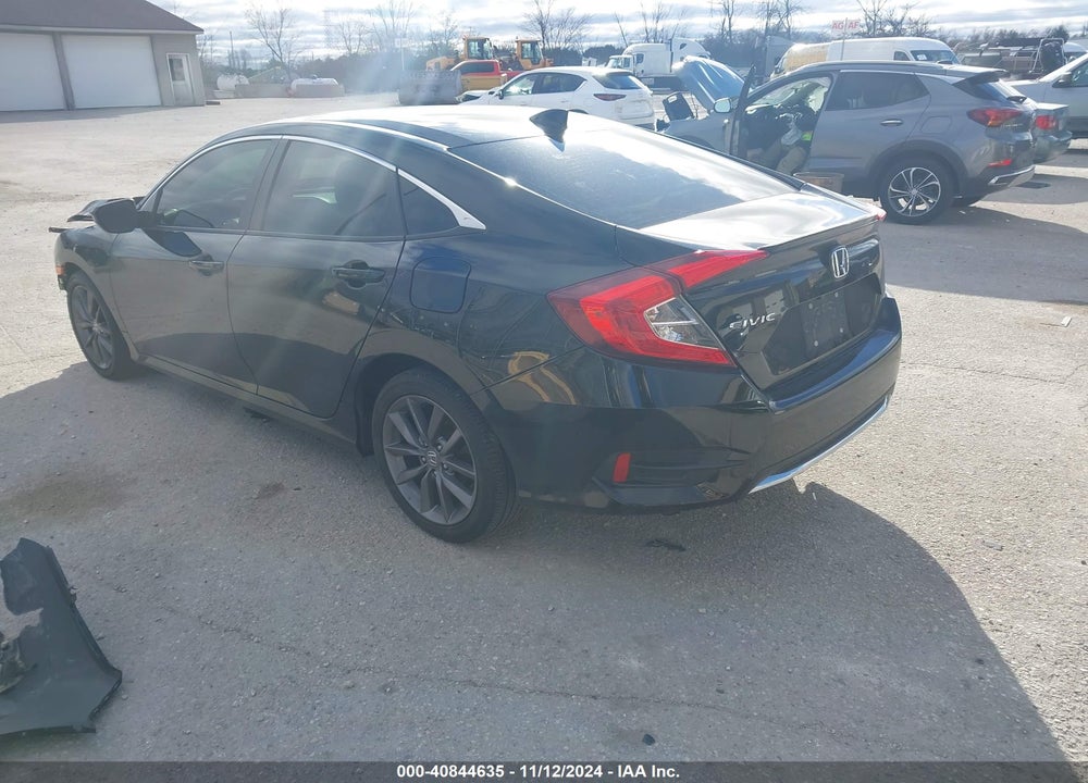 2019 HONDA CIVIC EX VIN: 19XFC1F33KE005499