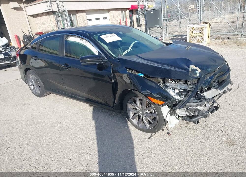 2019 HONDA CIVIC EX VIN: 19XFC1F33KE005499